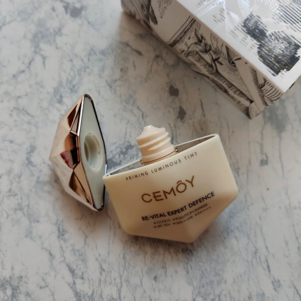 エキスパート ディフェンス/CEMOY/日焼け止めクリームを使ったクチコミ（3枚目）