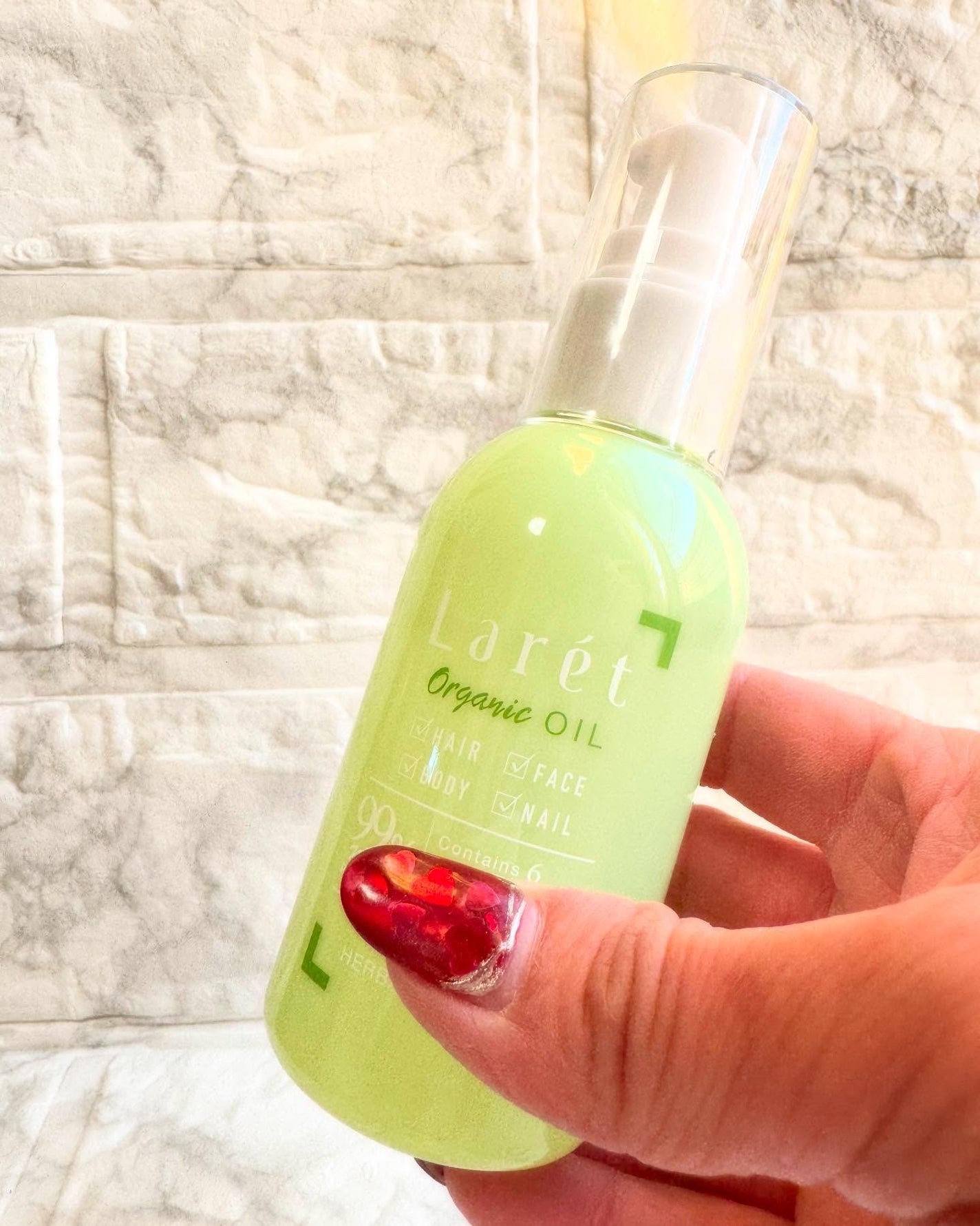 オーガニックオイル/Laret/ヘアオイルを使ったクチコミ(1枚目)