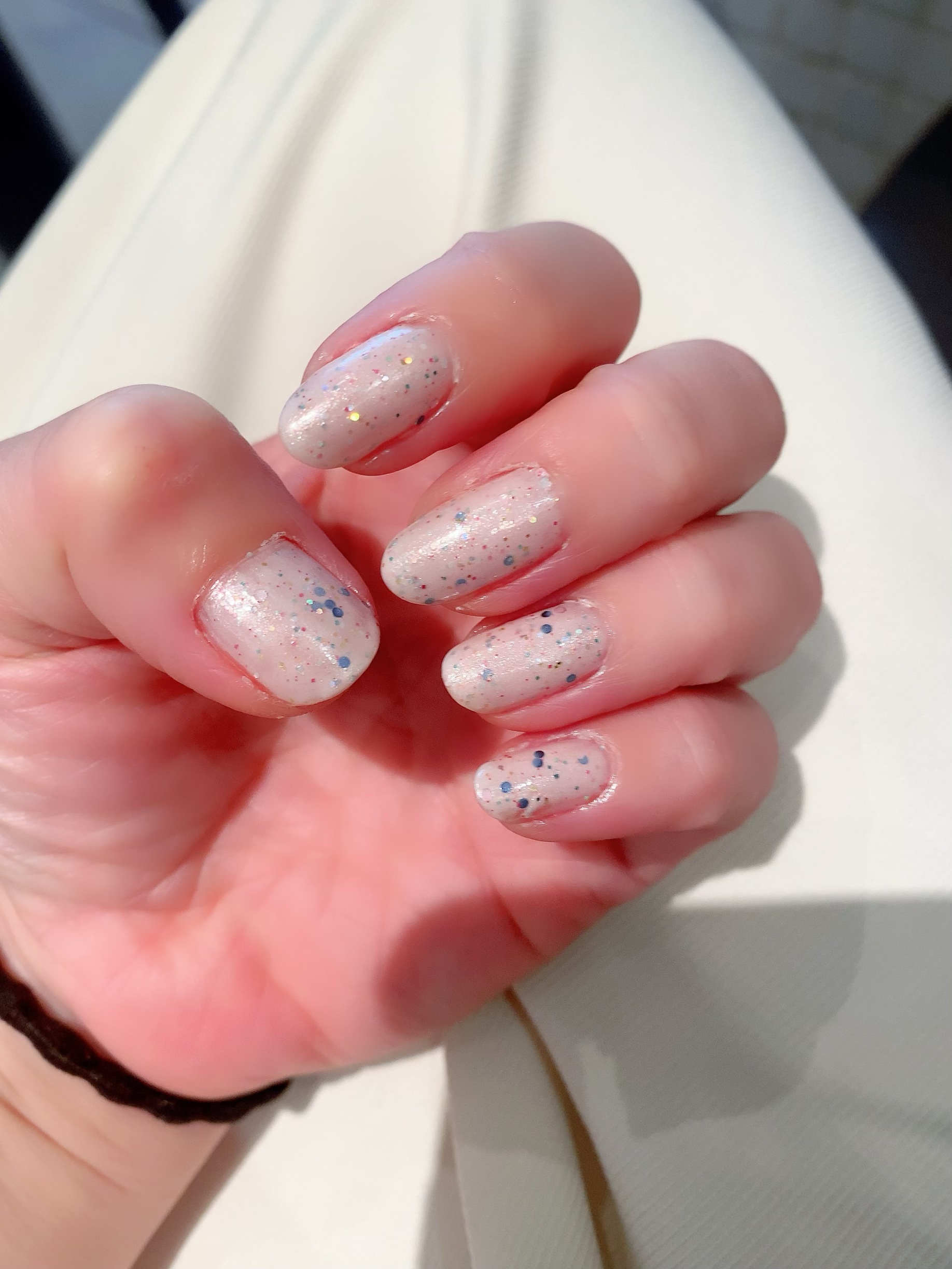 エクセル ネイルポリッシュ N NL47 ポッピングクルー(限定色)/excel/マニキュアを使ったクチコミ（1枚目）