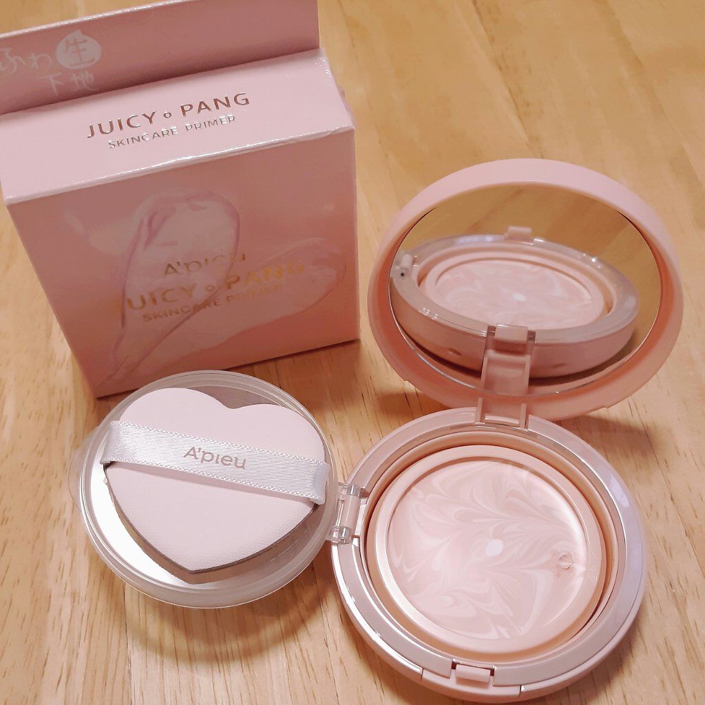 ジューシーパン スキンケアプライマー/A’pieu/化粧下地を使ったクチコミ（2枚目）