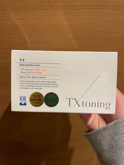 TXトーニングデイリーマスク/VT/その他スキンケアを使ったクチコミ(1枚目)