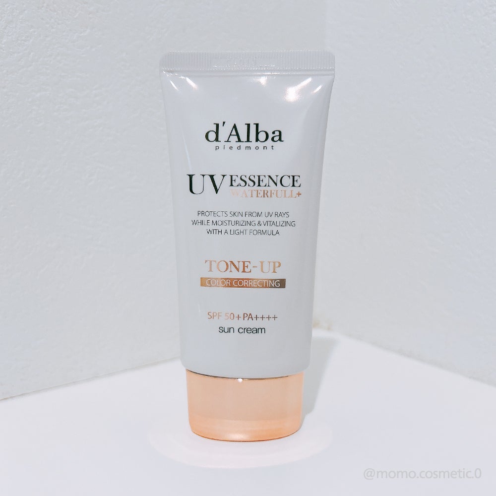 ウォータフルトーンアップサンクリーム/ダルバ/日焼け止めクリームを使ったクチコミ(1枚目)