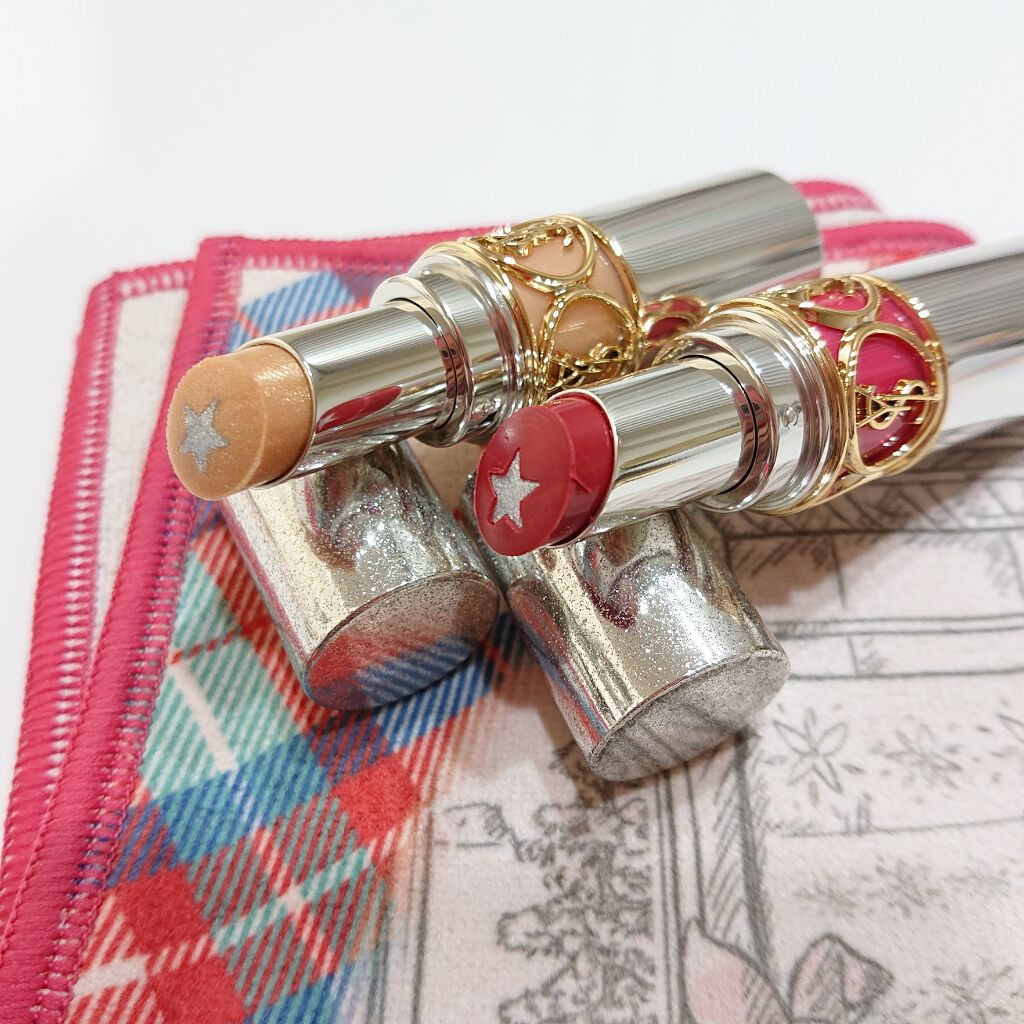 ルージュ ヴォリュプテ ロックシャイン/YVES SAINT LAURENT BEAUTE/口紅を使ったクチコミ(1枚目)