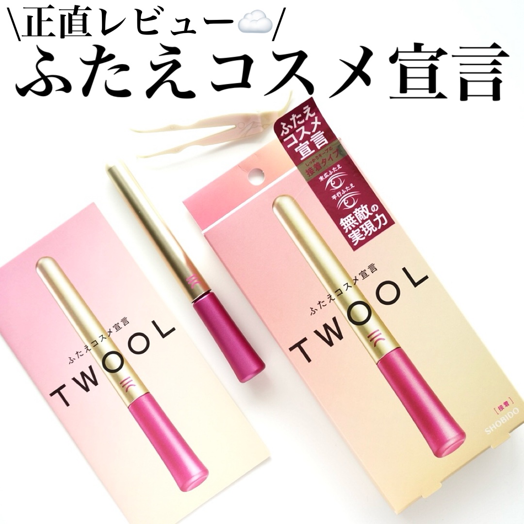 TWOOL ダブルアイリッドグルー/SHOBIDO/二重まぶた用アイテムを使ったクチコミ（1枚目）
