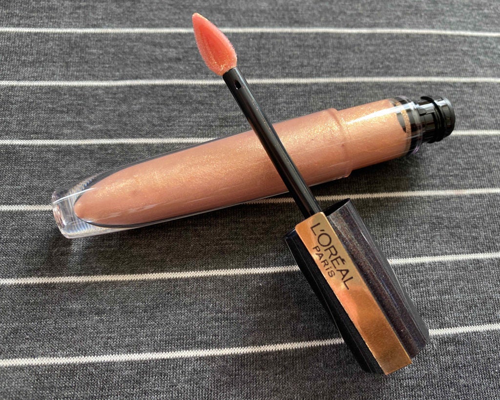 ルージュシグネチャー /ロレアル パリ/リップグロスを使ったクチコミ(2枚目)