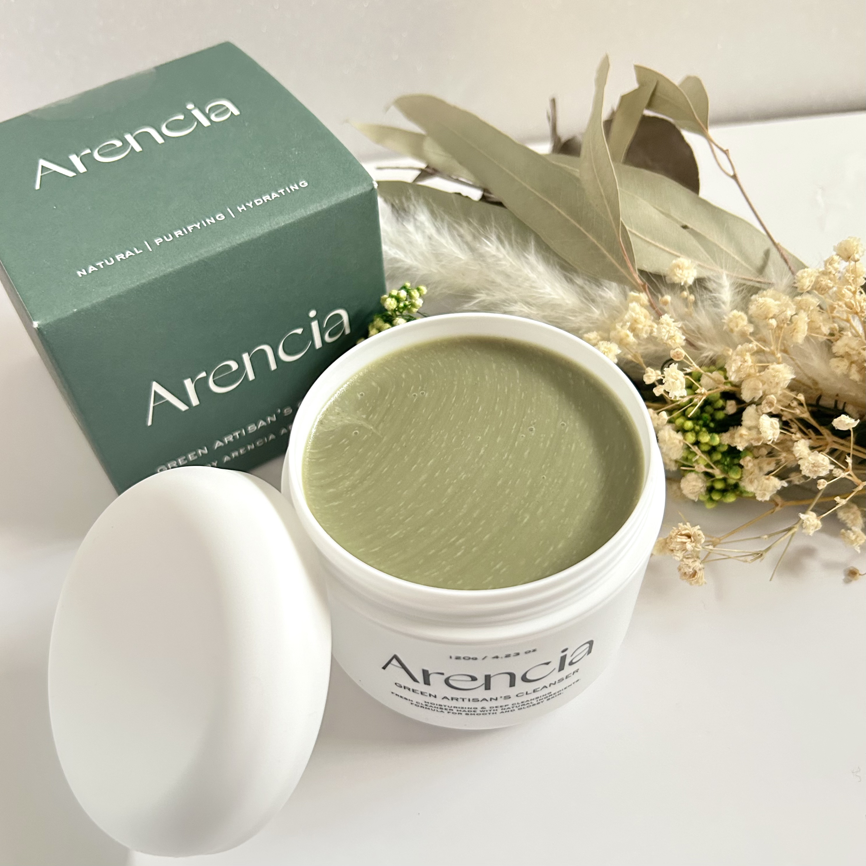 プレミアムもちソープ「グリーンアルティザン」/アレンシア/その他洗顔料を使ったクチコミ（2枚目）