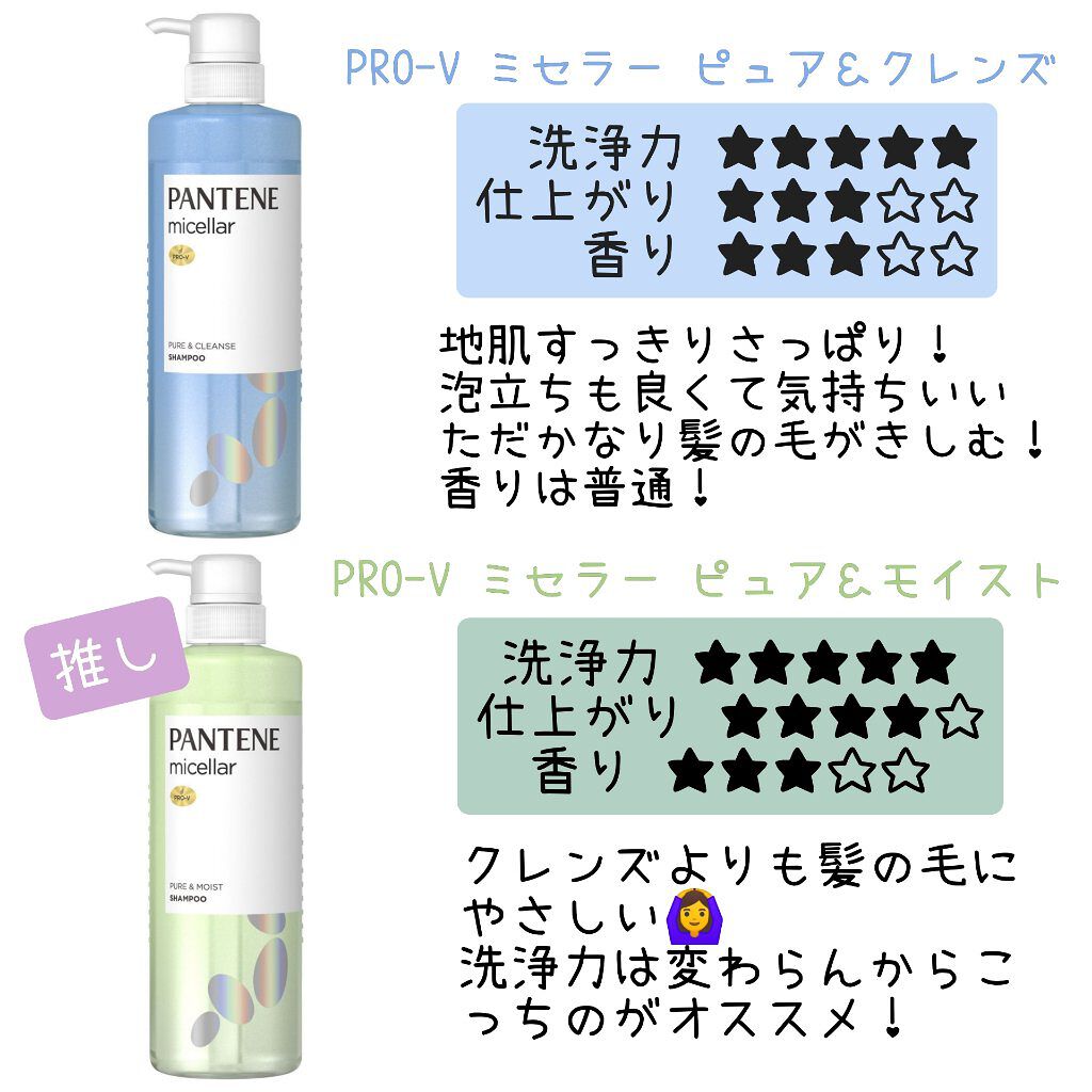 モイスチャー シャンプー/コンディショナー/h&s/市販シャンプーを使ったクチコミ(3枚目)