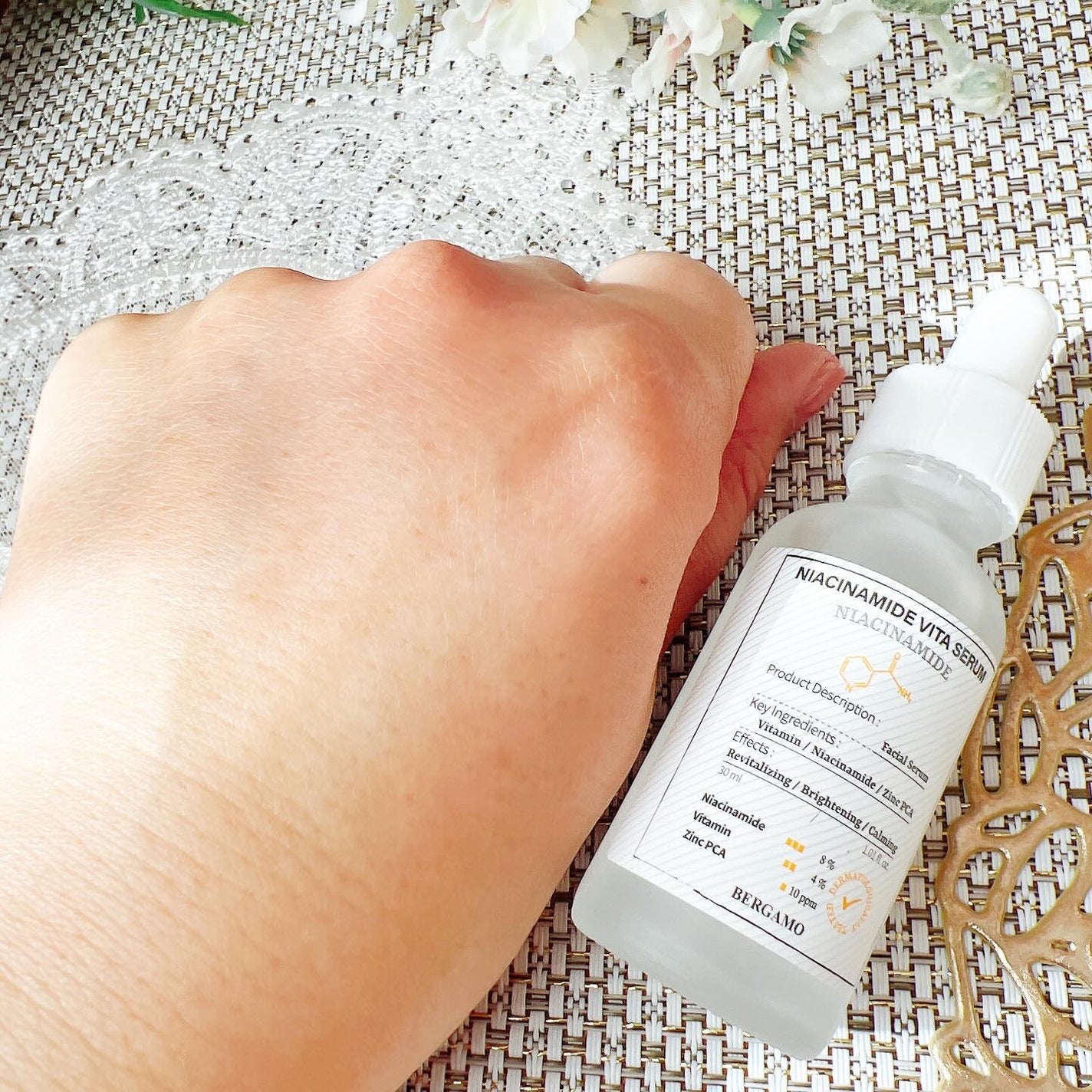 24k real gold ampoule /BERGAMO /オールインワン化粧品を使ったクチコミ(4枚目)