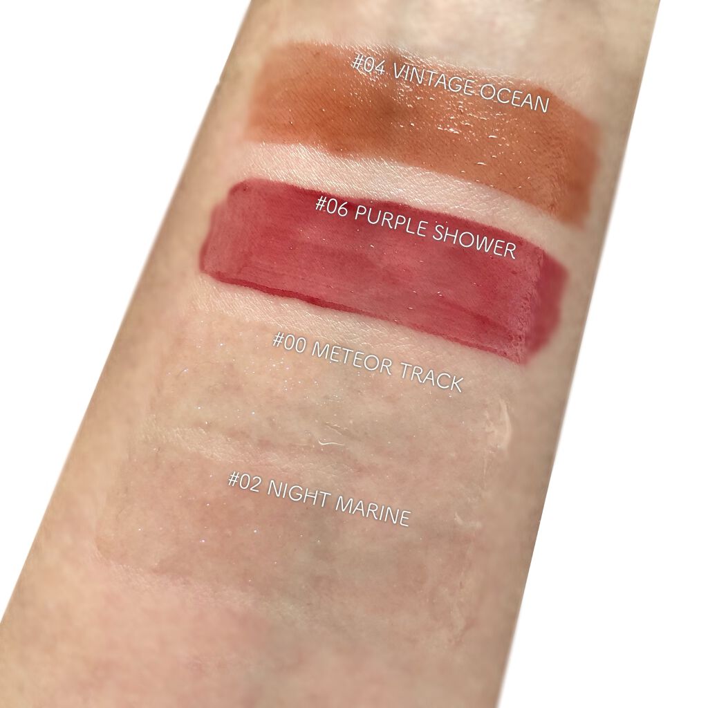 ジューシーラスティングティント/rom&nd/リップティントを使ったクチコミ（3枚目）