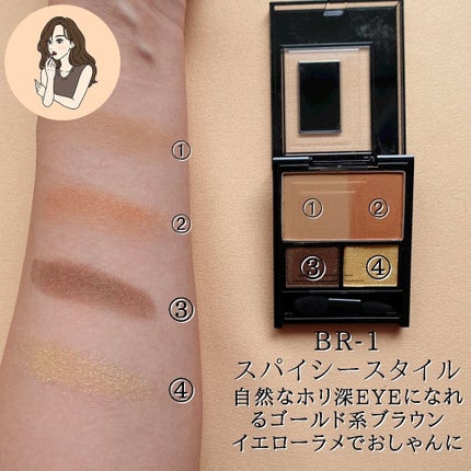 3Dプロデュースシャドウ/KATE/アイシャドウパレットを使ったクチコミ(6枚目)