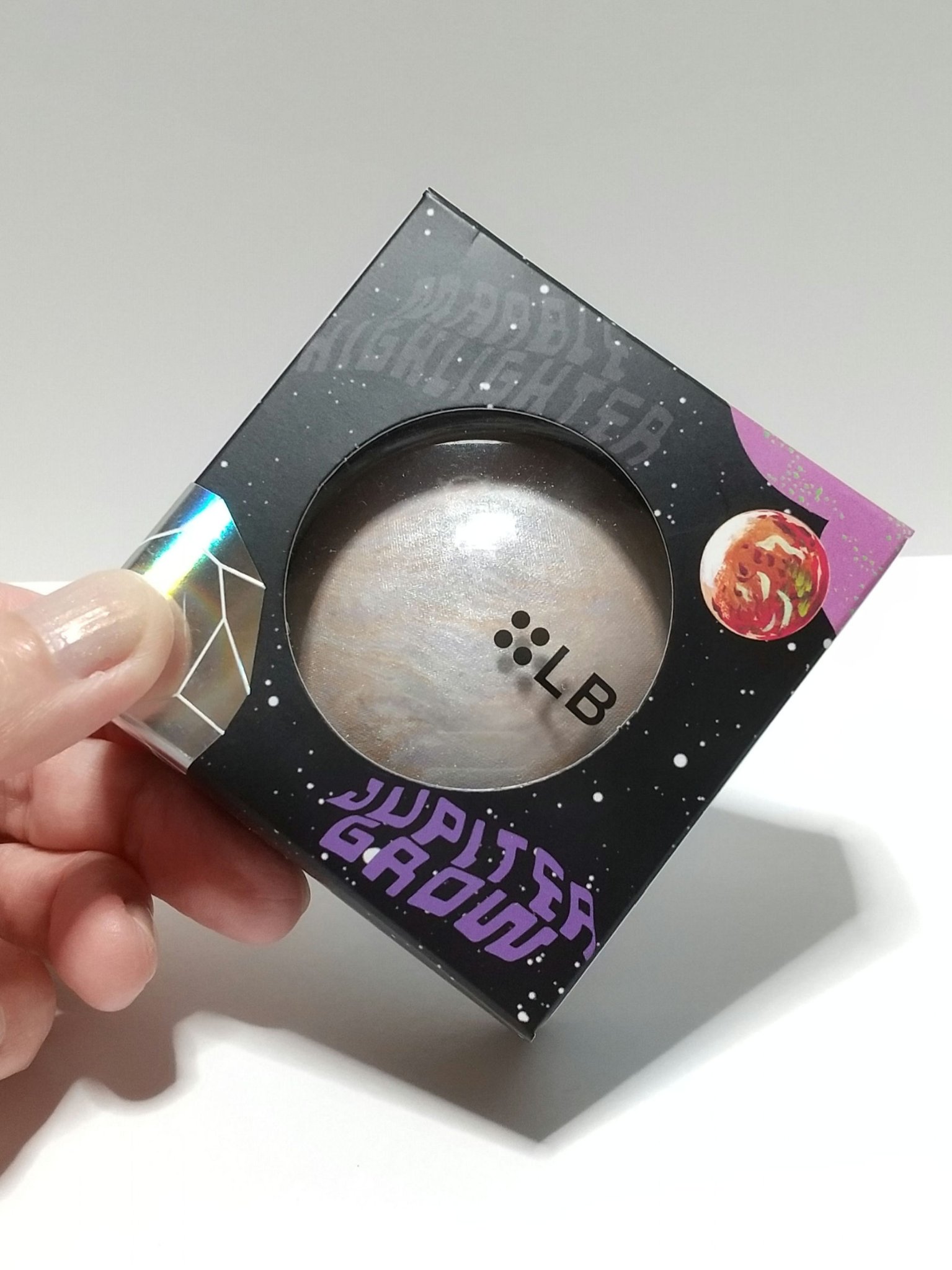 マーブルハイライター/LB/パウダーチークを使ったクチコミ（1枚目）