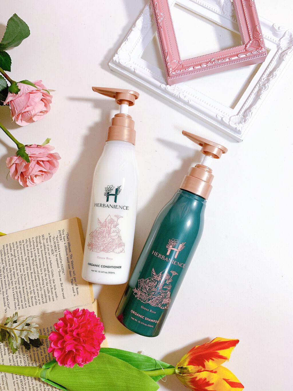 ハーバニエンス シャンプー・コンディショナー(グリーンローズ)/HERBANIENCE/市販シャンプーを使ったクチコミ(10枚目)