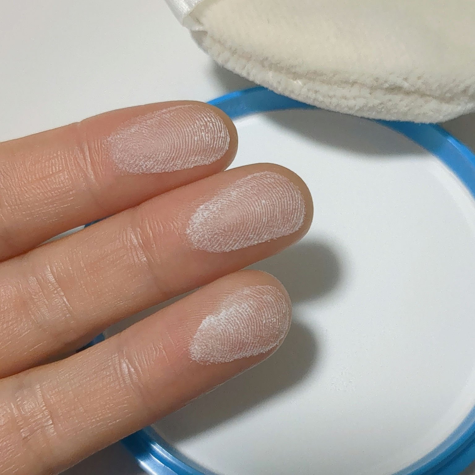 資生堂ベビーパウダー(プレスド)/ベビー/ボディパウダーを使ったクチコミ（2枚目）