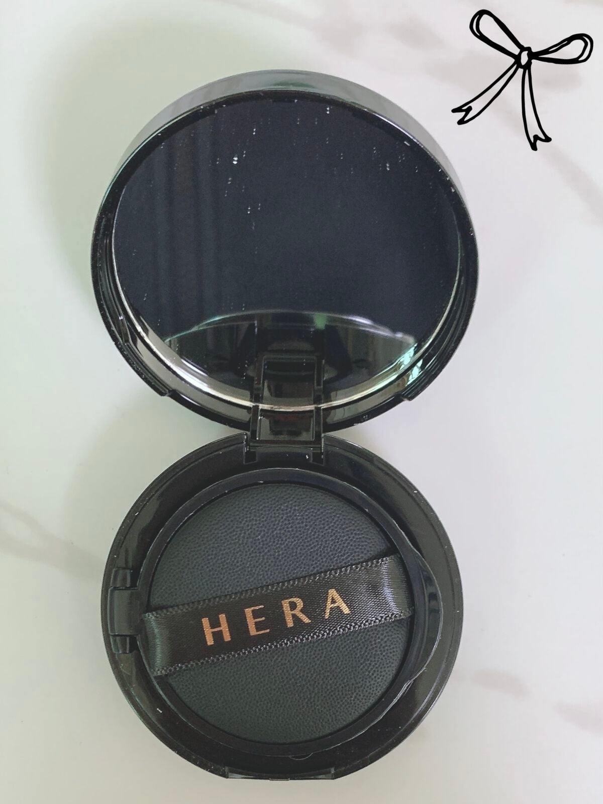 ブラック クッション/HERA/クッションファンデーションを使ったクチコミ(2枚目)