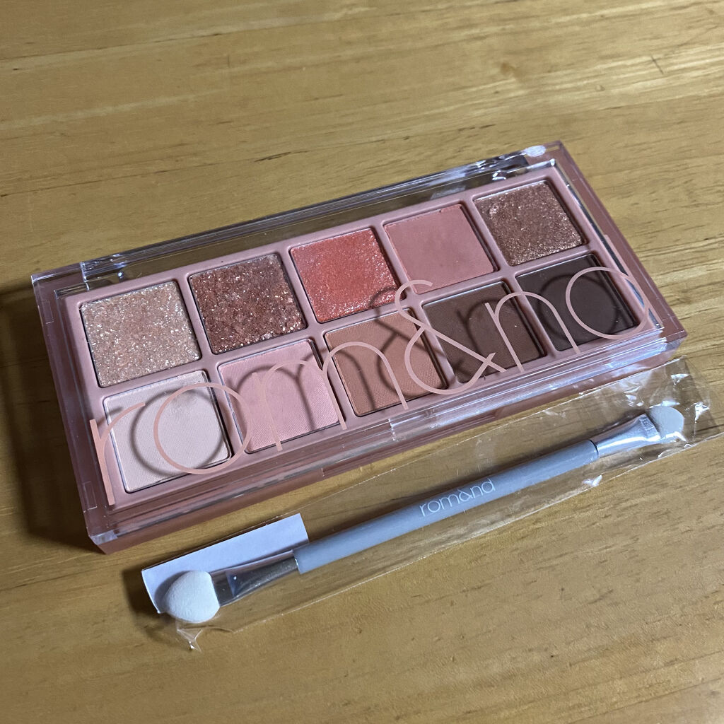 ベターザンパレット/rom&nd/アイシャドウパレットを使ったクチコミ（2枚目）