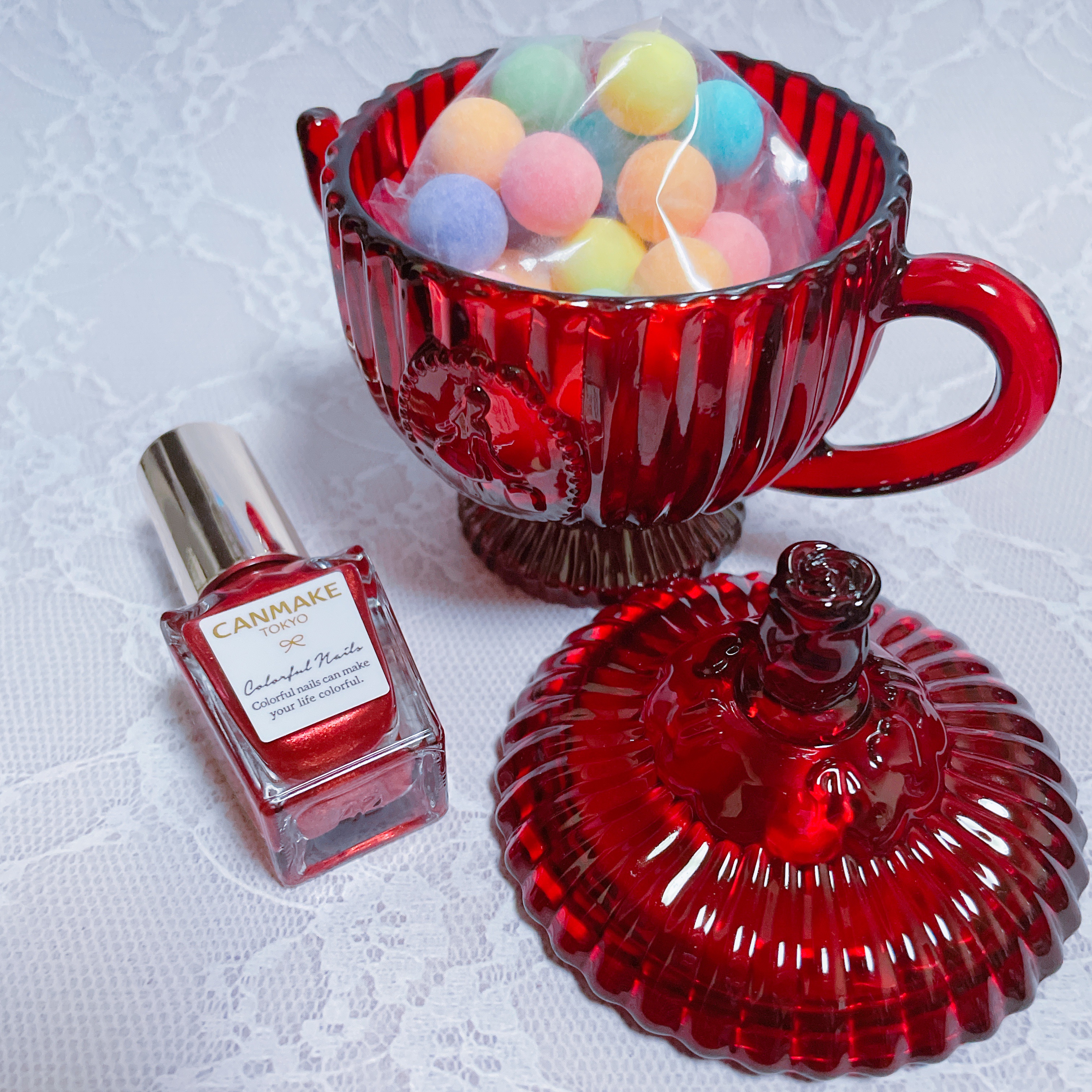 カラフルネイルズ N109 紅葉狩り/キャンメイク/マニキュアを使ったクチコミ（1枚目）