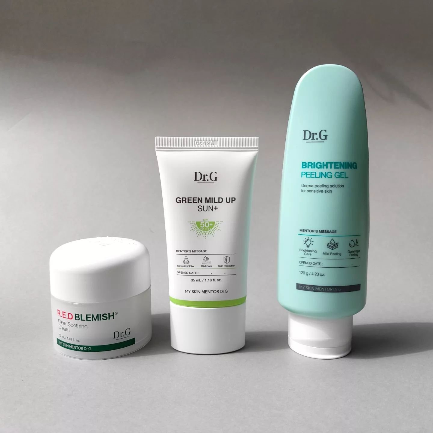 グリーンマイルドアップサンプラス/Dr.G/日焼け止めクリームを使ったクチコミ（1枚目）