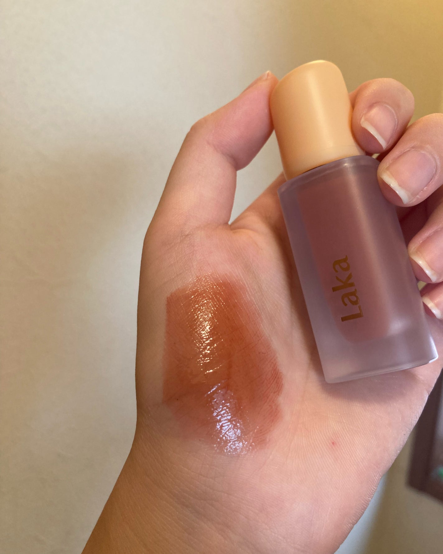 フルーティーグラムティント/Laka/リップティントを使ったクチコミ(2枚目)