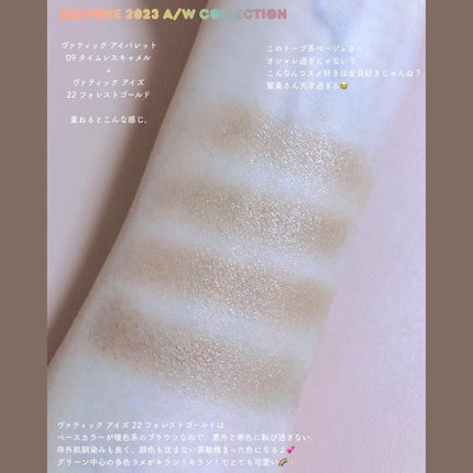 ヴァティック アイズ 22 Forest Gold/Celvoke/単色アイシャドウの画像