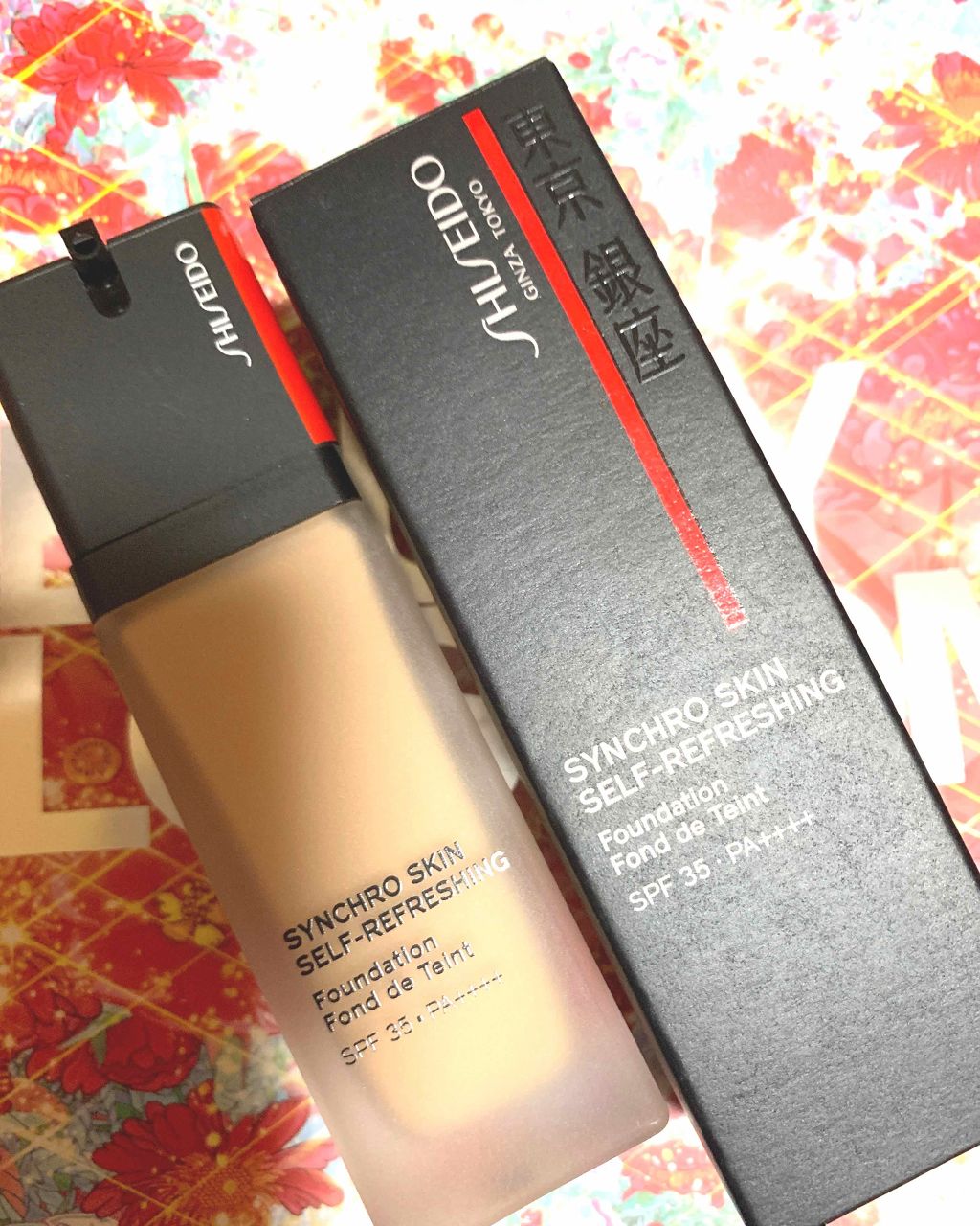 シンクロスキン セルフリフレッシング ファンデーション 240 Quartz/SHISEIDO/リキッドファンデーションを使ったクチコミ（1枚目）