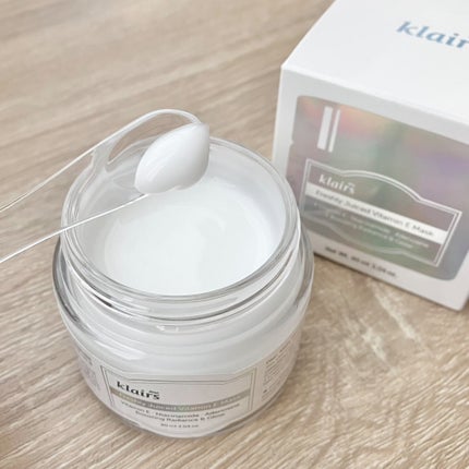 フレッシュリージュースドビタミンEマスク(90g)/Klairs/フェイスクリームを使ったクチコミ(3枚目)