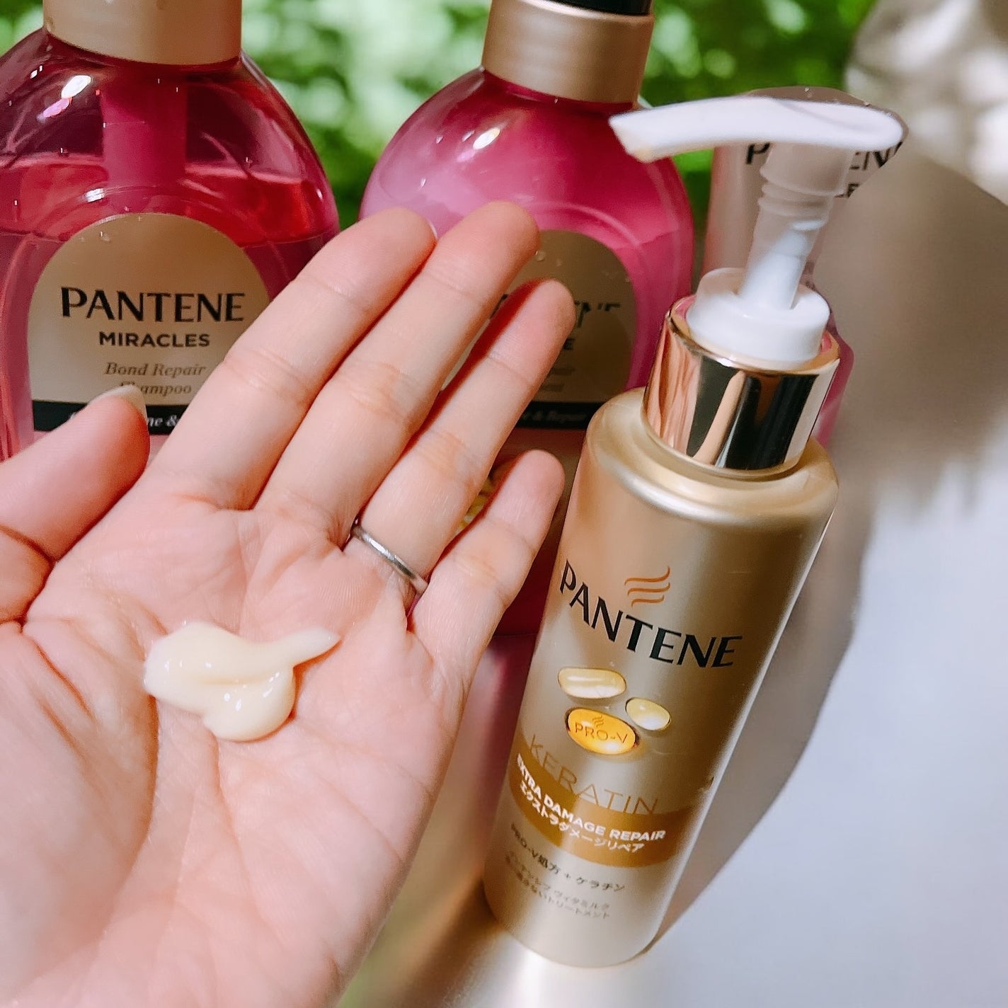 ボンド リペア (カラーシャイン & リペア) シャンプー & トリートメント/パンテーン/市販シャンプーを使ったクチコミ(5枚目)