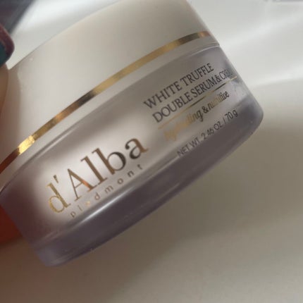 ホワイトトリュフダブルセラムアンドクリーム/ダルバ/フェイスクリームを使ったクチコミ(1枚目)