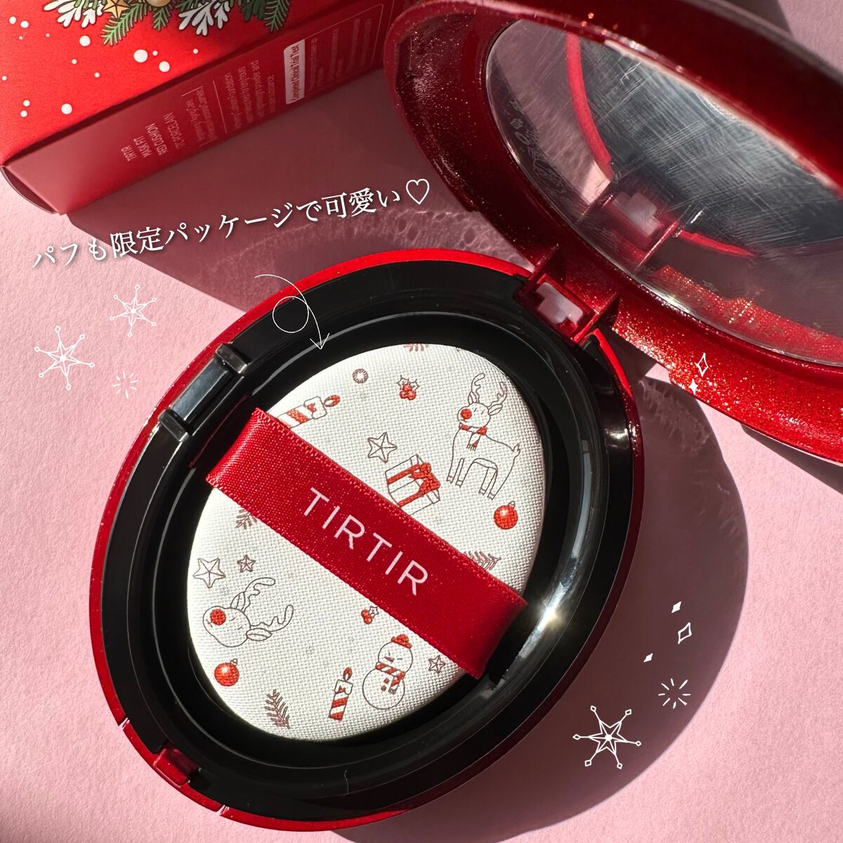 限定クッションファンデーション】マスク フィット レッド クッション