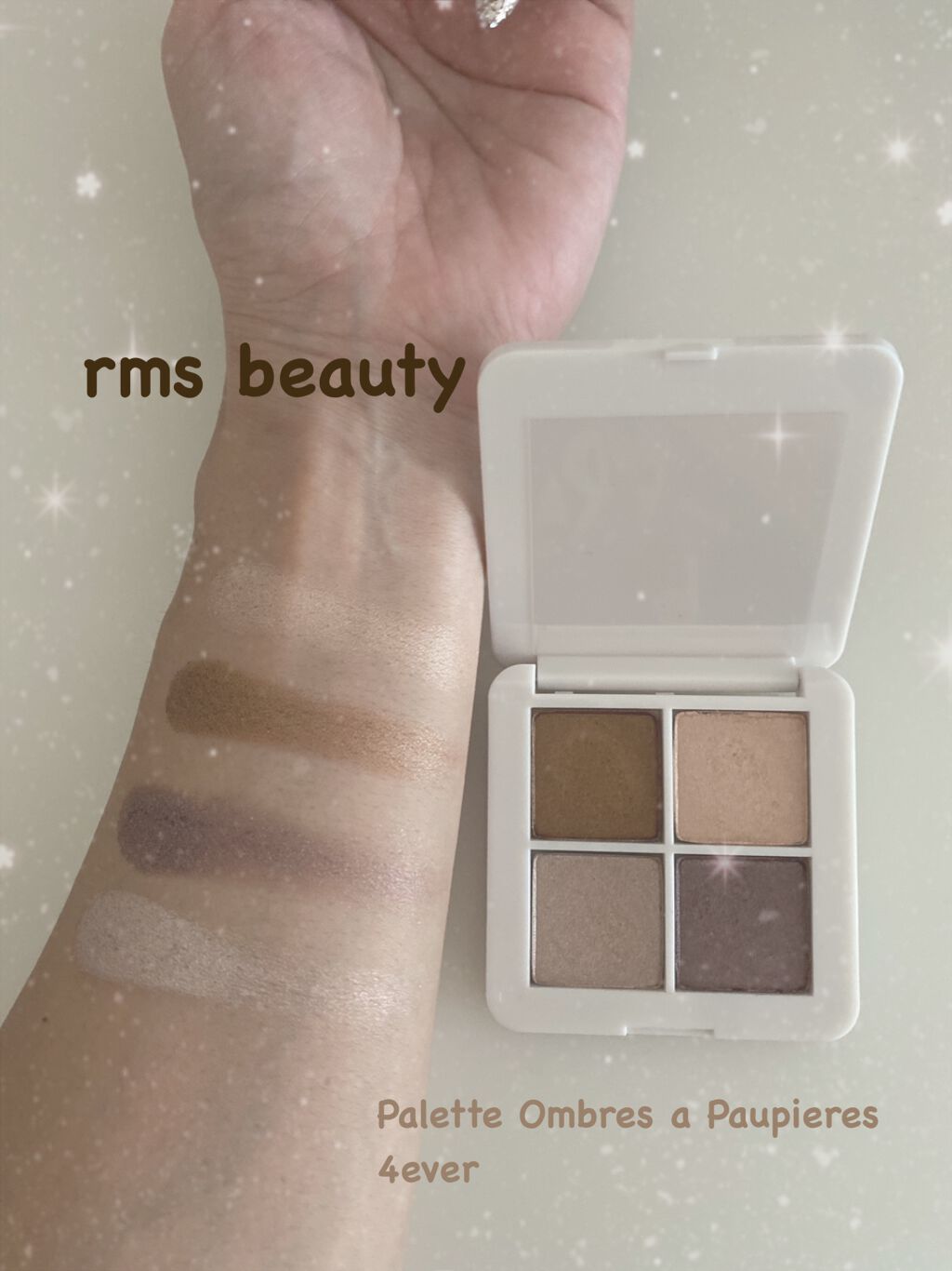 フォーエバー アイシャドウクワッド/rms beauty/アイシャドウパレットを使ったクチコミ（3枚目）