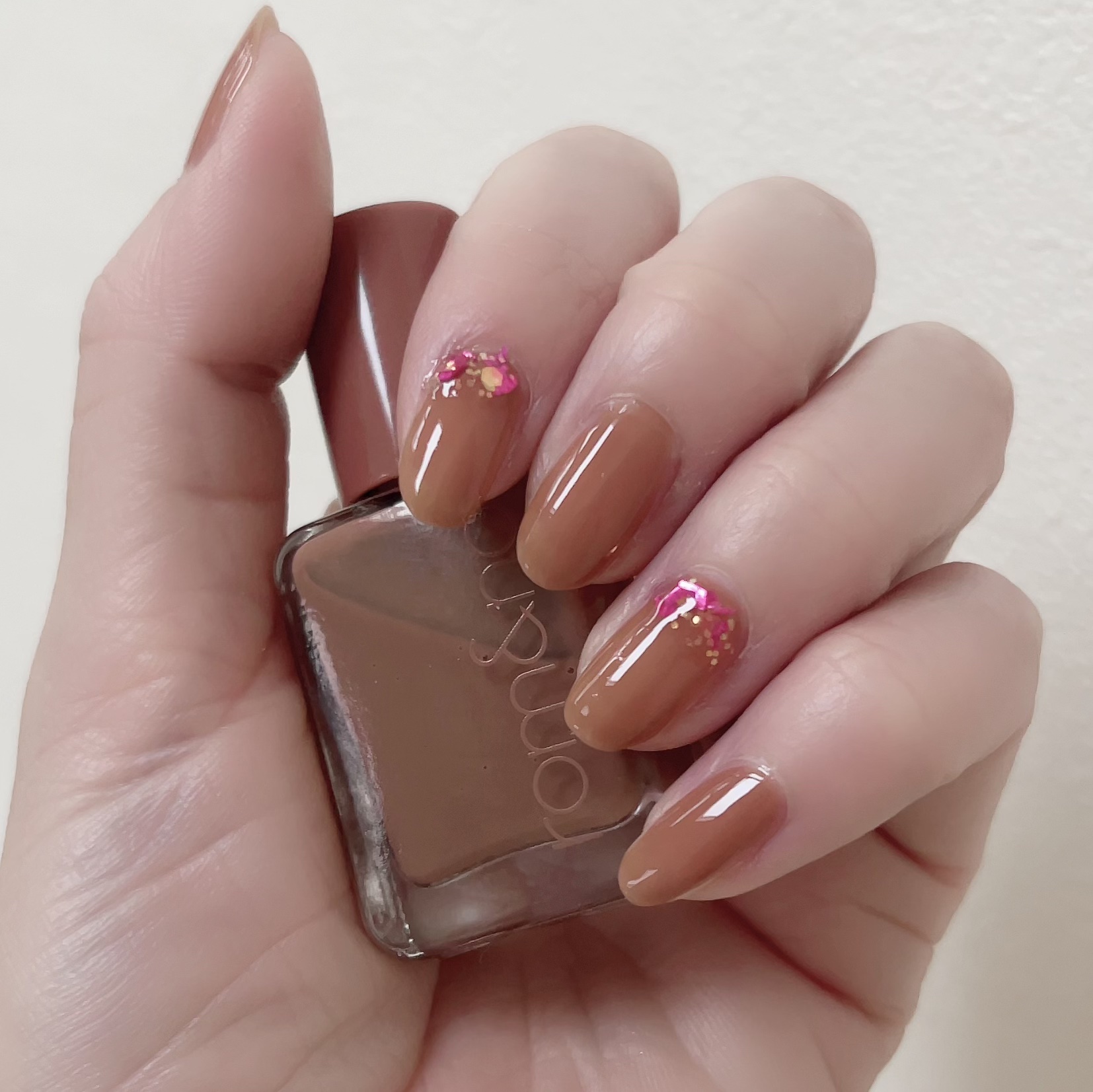 ネイル エナメル 072 カラフルラメ/ちふれ/マニキュアを使ったクチコミ（1枚目）