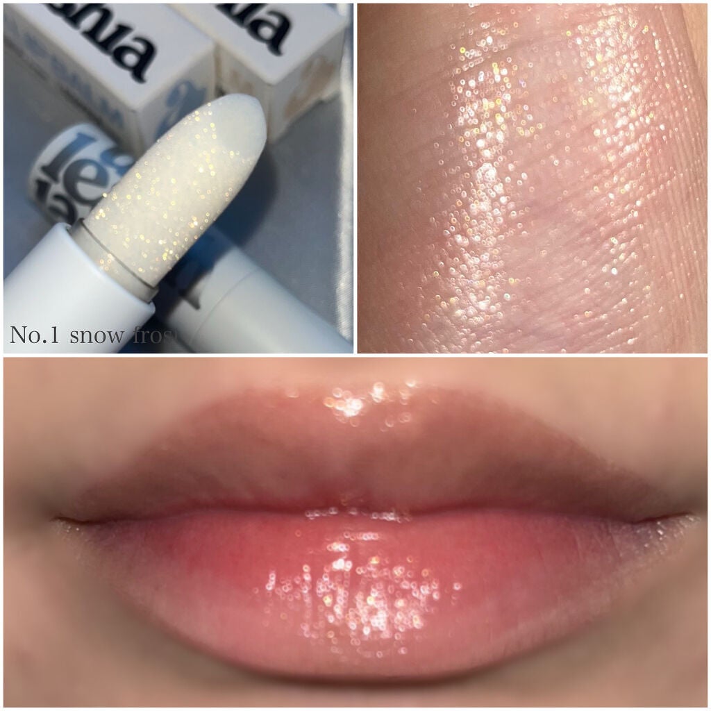 グレイシャーヴィーガンリップバーム/unleashia/リップバームを使ったクチコミ(3枚目)