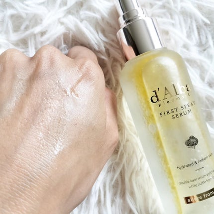 ダルバ ホワイトトリュフファーストスプレーセラム/ダルバ/ミスト状化粧水を使ったクチコミ(3枚目)
