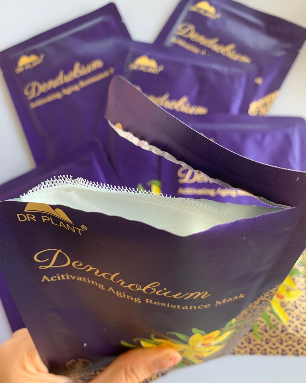 セッコク蘭エイジングケアマスクα/DR PLANT/シートマスク・パックを使ったクチコミ（3枚目）