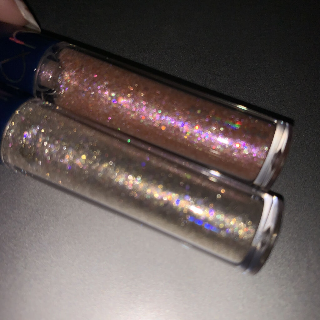 リキッド グリッター シャドウ/rom&nd/グリッターを使ったクチコミ（3枚目）