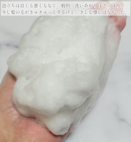 リッチモイスト ディープクレンジング ミネラル シャンプー/ディープリペア ミネラル トリートメント/CLEND/市販シャンプーを使ったクチコミ(4枚目)