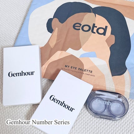Number Series/Gemhour lens/カラーコンタクトレンズを使ったクチコミ(1枚目)