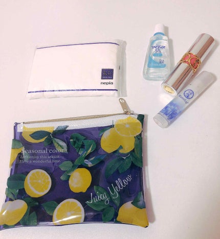 クリアポーチ/DAISO/化粧ポーチを使ったクチコミ(2枚目)