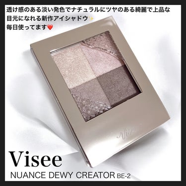 ニュアンス デューイ クリエイター/Visée/アイシャドウパレットを使ったクチコミ（2枚目）