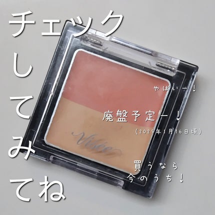 リシェ レッドトリック アイコンシーラー/Visée/パレットコンシーラーを使ったクチコミ(6枚目)