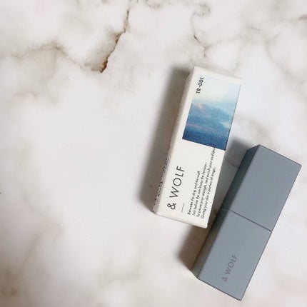 トリートメントニュアンスルージュ/& WOLF/口紅を使ったクチコミ(4枚目)