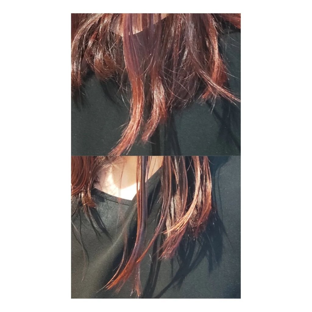 ポリッシュオイル_ホワイトユズ/La'dor/ヘアオイルを使ったクチコミ(3枚目)