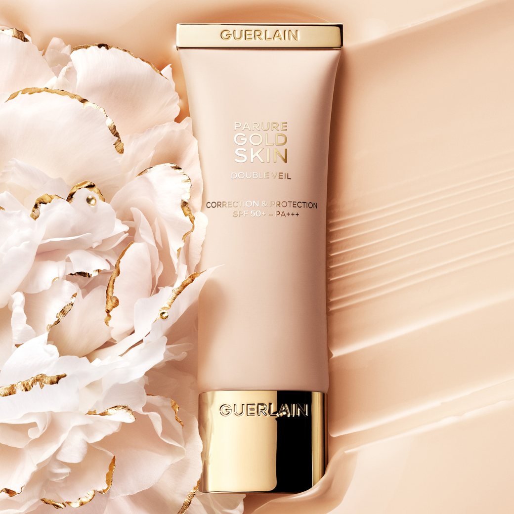 パリュール ゴールド スキン ダブル ヴェール プライマー/GUERLAIN/化粧下地を使ったクチコミ(1枚目)