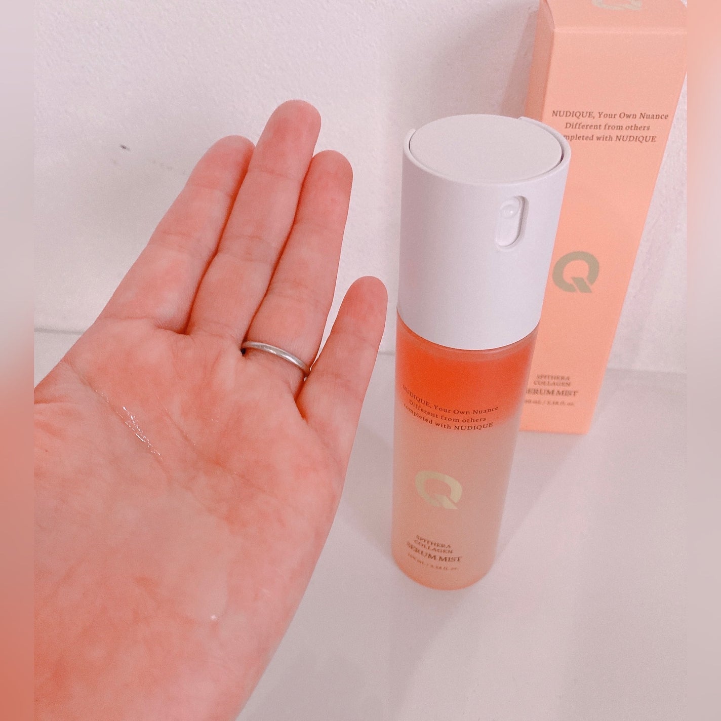 スピテラコラーゲンセラムミスト/NUDIQUE/ミスト状化粧水を使ったクチコミ(2枚目)