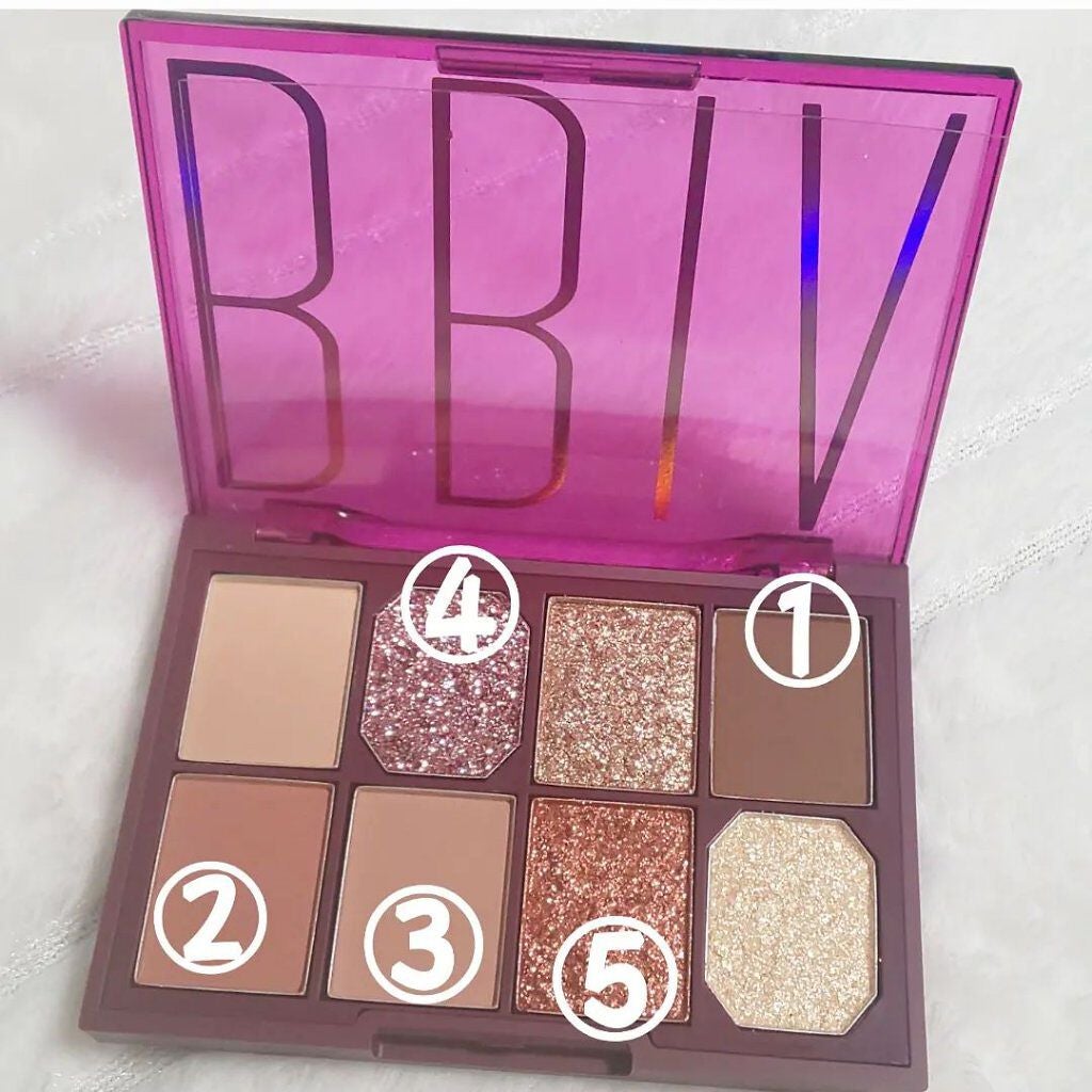 きつね on LIPS 「今日のメイク🐥BBIAのパレット、、使いました👏配色可愛い😍ど..」(2枚目)