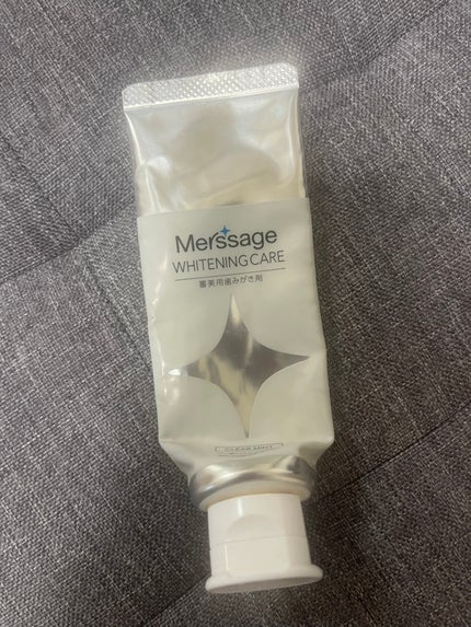 メルサージュ ホワイトニングケア/オキナ/歯磨き粉を使ったクチコミ(1枚目)