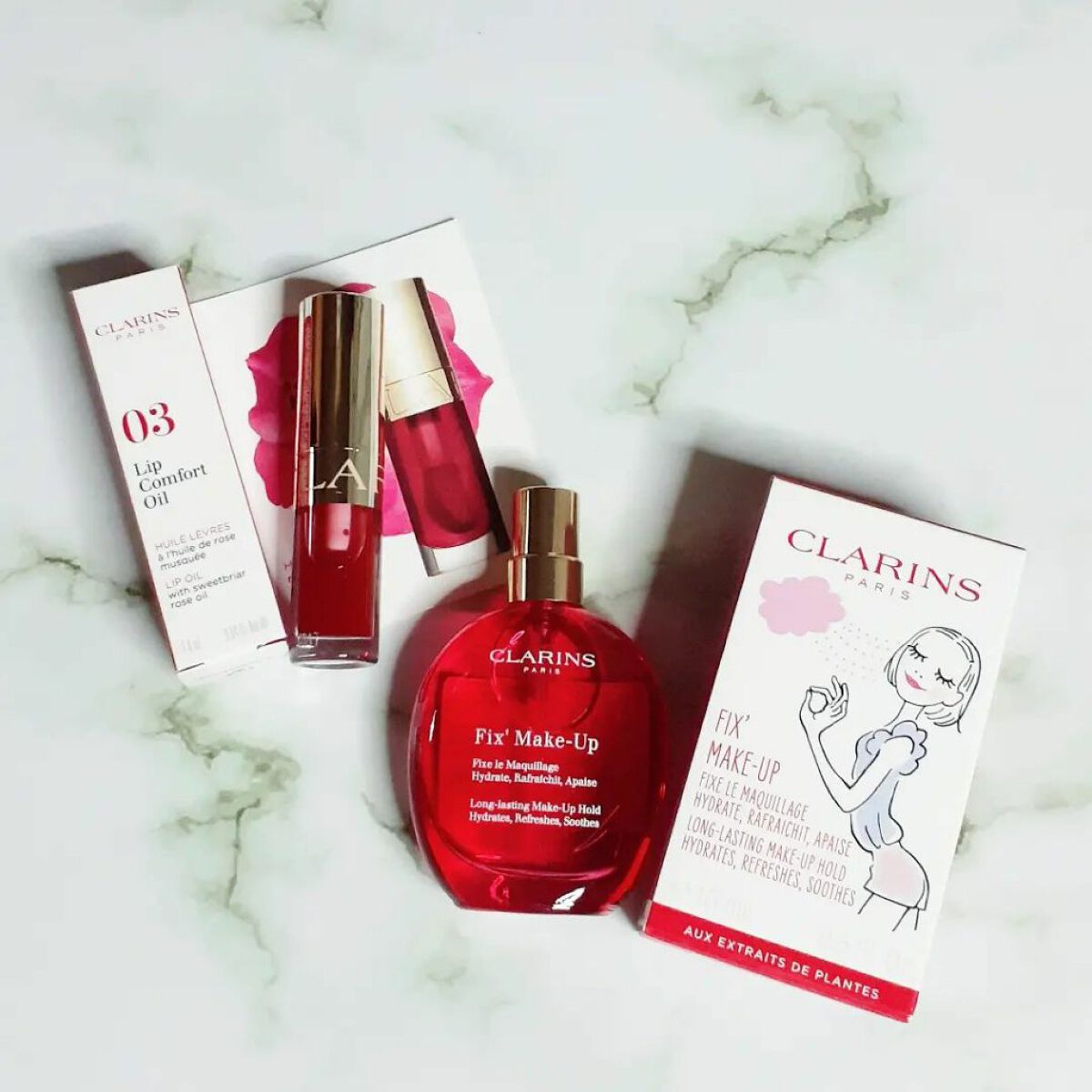 ホリデー リップオイルキット /CLARINS/その他キットセットを使ったクチコミ(3枚目)