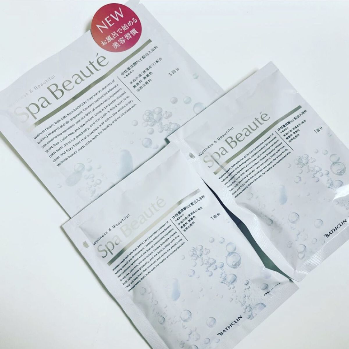 spa beaute/バスクリン/炭酸系入浴剤を使ったクチコミ（2枚目）