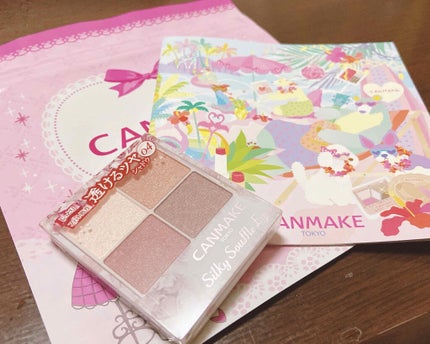 シルキースフレアイズ/キャンメイク/アイシャドウパレットを使ったクチコミ(1枚目)