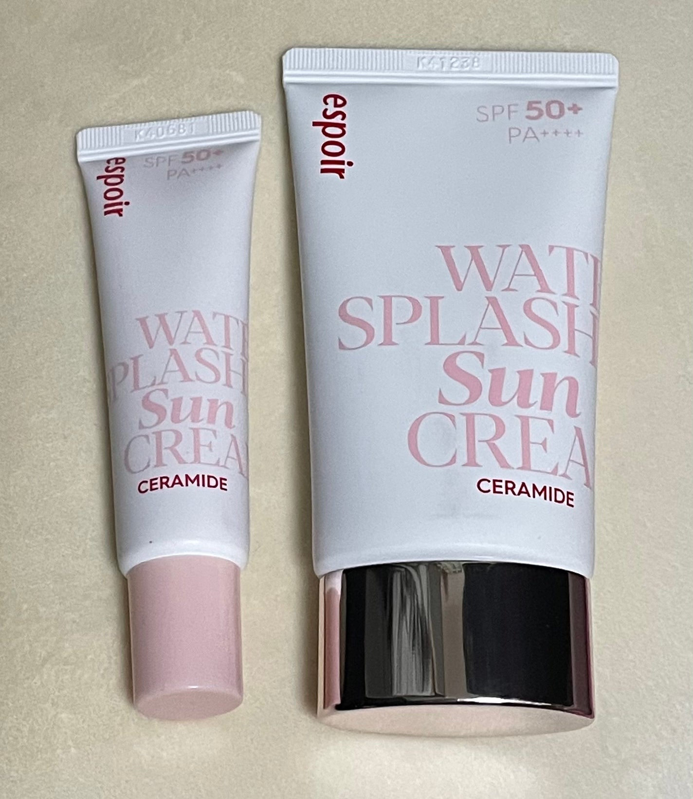 ウォータースプラッシュサンクリーム セラミド/espoir/日焼け止めクリームを使ったクチコミ(1枚目)