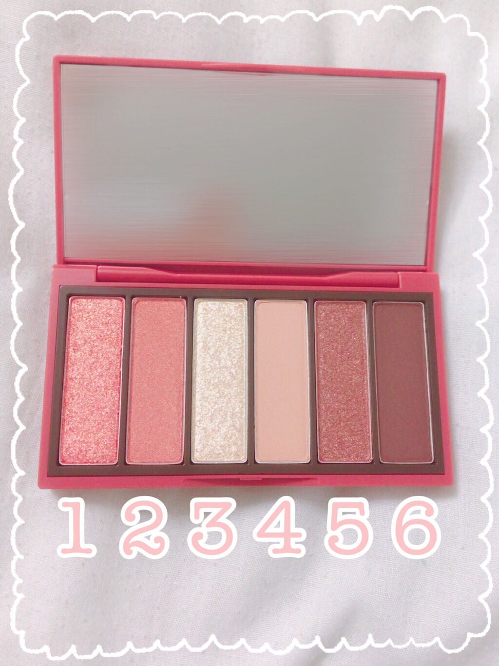 プレイカラーアイズミニ ベストラブ/ETUDE/アイシャドウパレットを使ったクチコミ(2枚目)